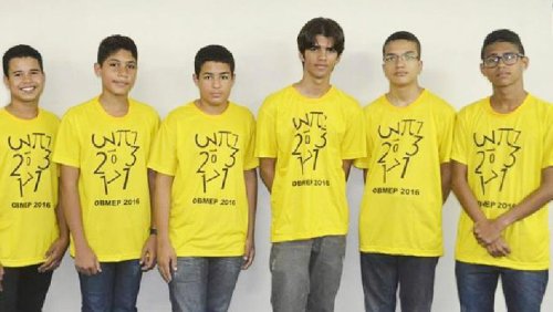O estudo da Matemática fez os estudantes literalmente vestirem a camisa da OBMEP